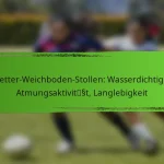 Allwetter-Weichboden-Stollen: Wasserdichtigkeit, Atmungsaktivität, Langlebigkeit