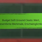 Budget Soft Ground Cleats: Wert, Wesentliche Merkmale, Erschwinglichkeit