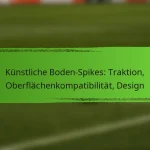 Künstliche Boden-Spikes: Traktion, Oberflächenkompatibilität, Design