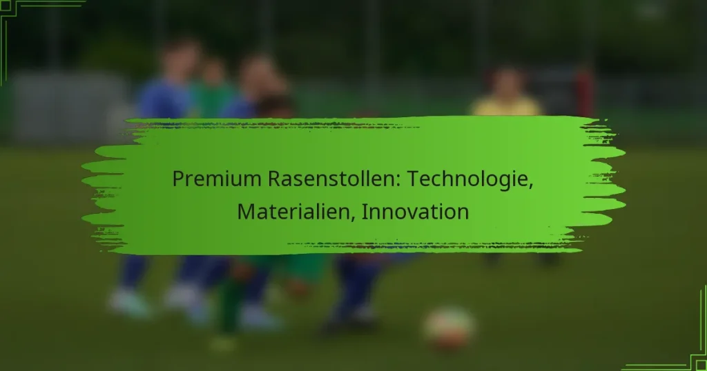 Premium Rasenstollen: Technologie, Materialien, Innovation