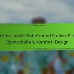 Professionelle Soft Ground Stollen: Elite Eigenschaften, Komfort, Design