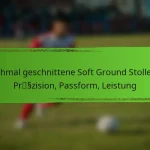 Schmal geschnittene Soft Ground Stollen: Präzision, Passform, Leistung